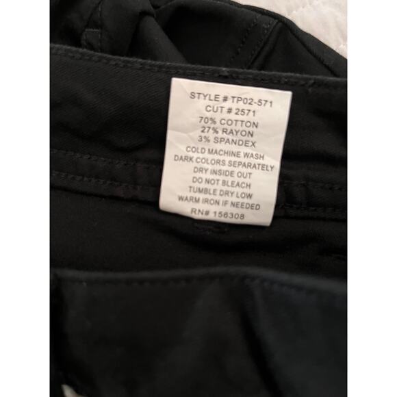 L.T.J Letter To Juliet Women's Crop Zip Ankle Utility Joggers in Black Sz L NWT - Picture 8 of 12